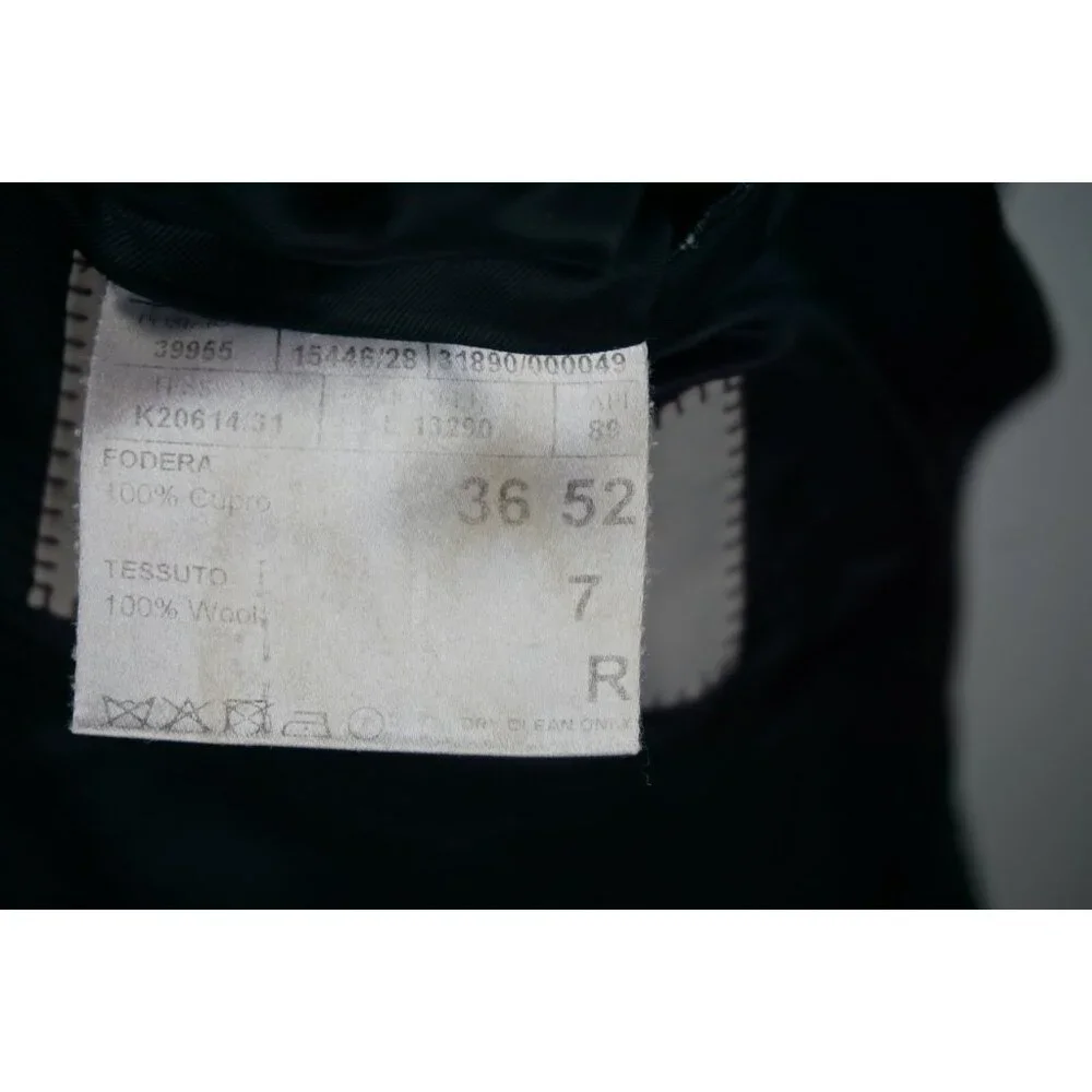 Canali 1934 CURRENT Black Woven Sport Coat Jacket Sz 42R